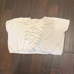 Women's Cream Crop Top